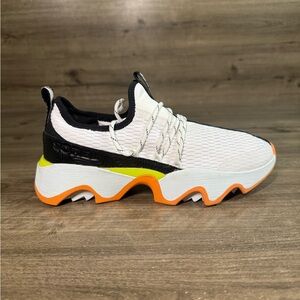 Sorel Women's Kinetic Impact 2 Lace Sneakers/Shoes Sea Salt/Koi Size 9.5